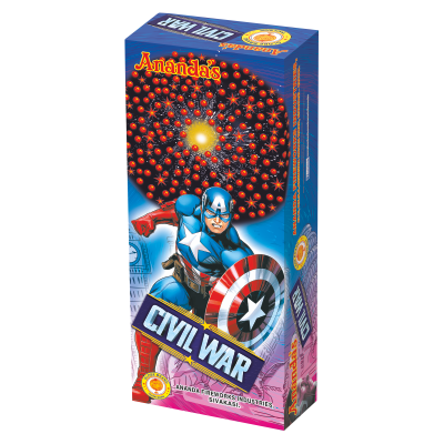 4" Civil War (red)(2pcs)
